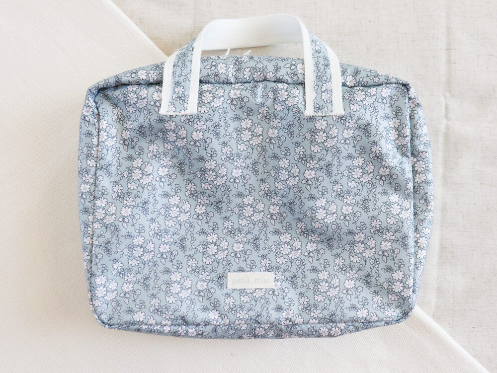 Neceser maleta impermeable flor