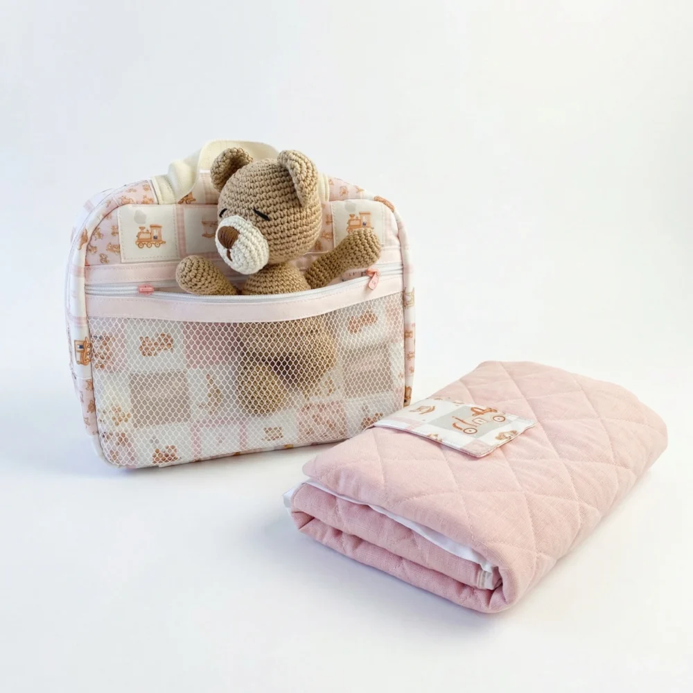 Neceser maleta infantil portatoallitas impermeable – organizador bebé Petit Miu
